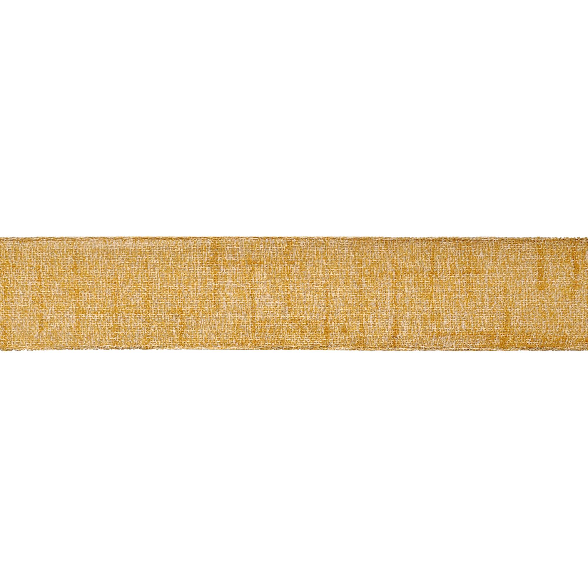 1.5" x 3yd. Linen Wired Ribbon by Celebrate It